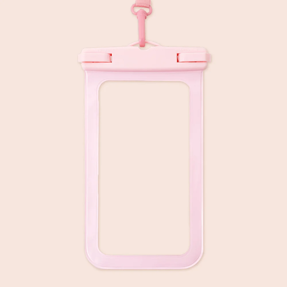 Personalized Birth Flower Waterproof Sealing Phone Pouch