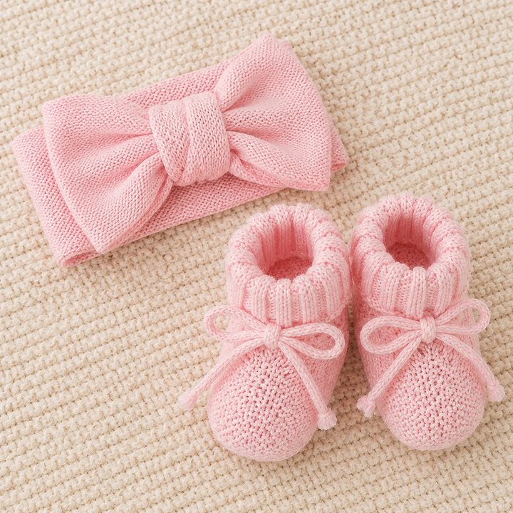 Personalized Baby Name Organic Cotton Knit Romper