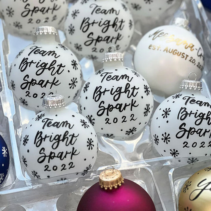 Personalized Christmas Decoration Ball