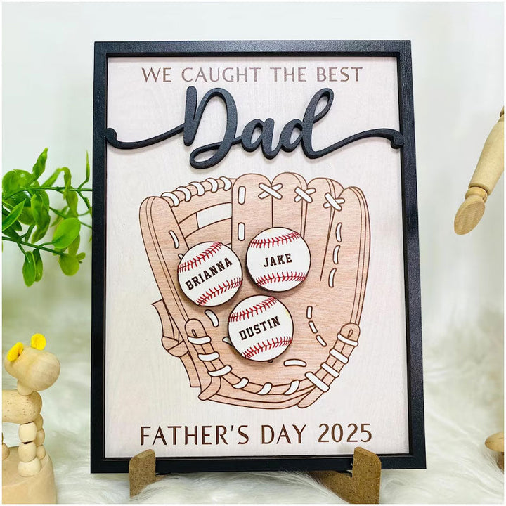 Personalized We Caught The Best Dad