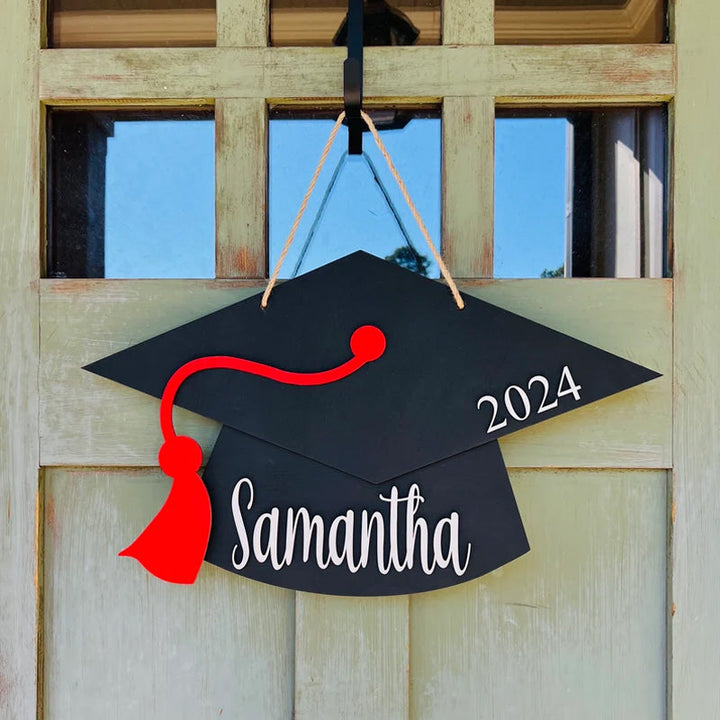 Personalized Graduation Sign, High School Graduation Gift