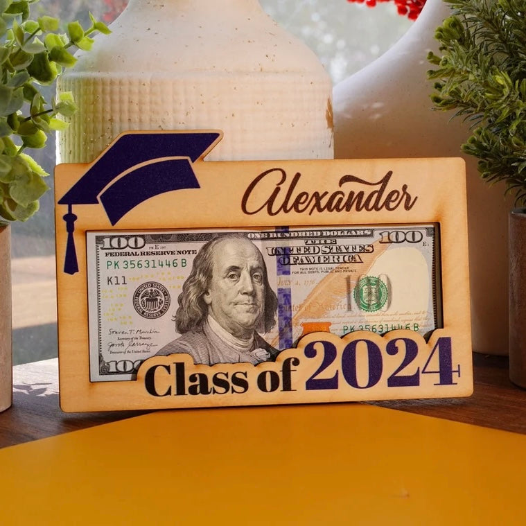 Graduation Money Holder Personalized Graduation Gift