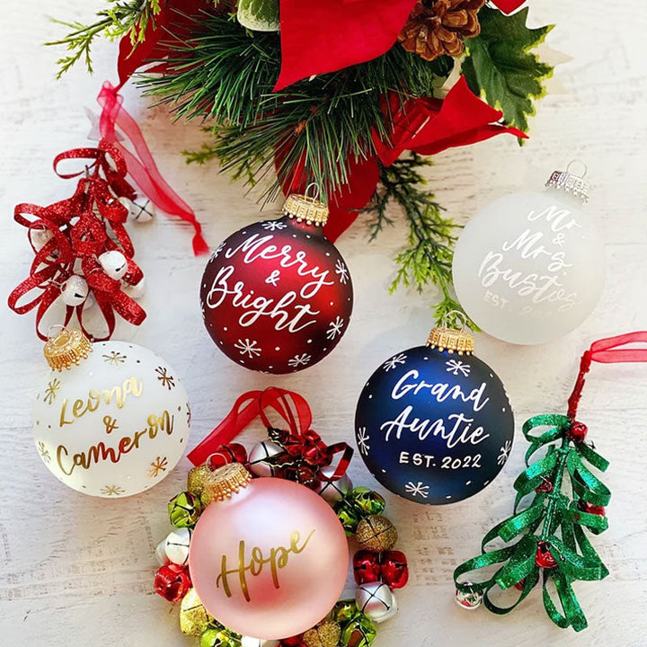 Personalized Christmas Decoration Ball