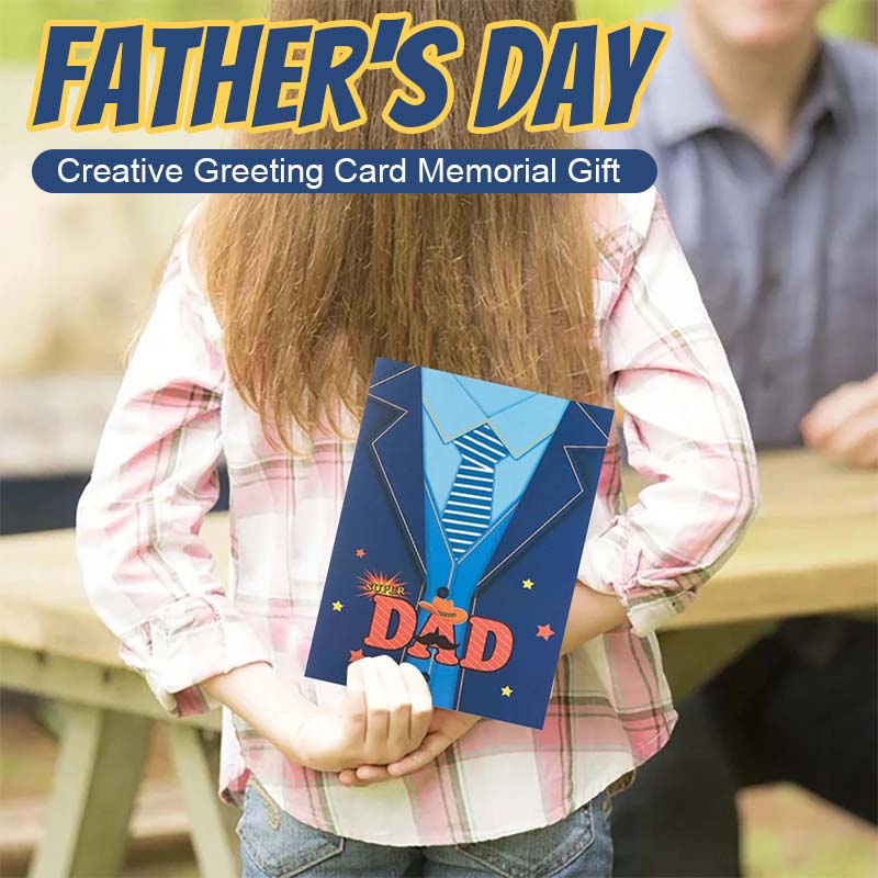 Father's Day Creative Greeting Card Memorial Gift