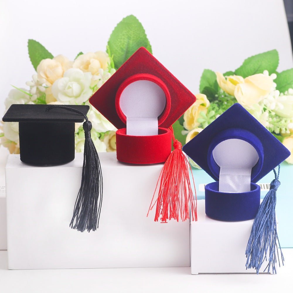 2026 Graduation Cap Design Ring Box - Canvasgiftco