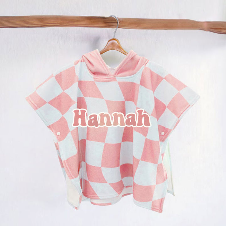 Customized Kids Beach Towel Hooded Beach Towel
