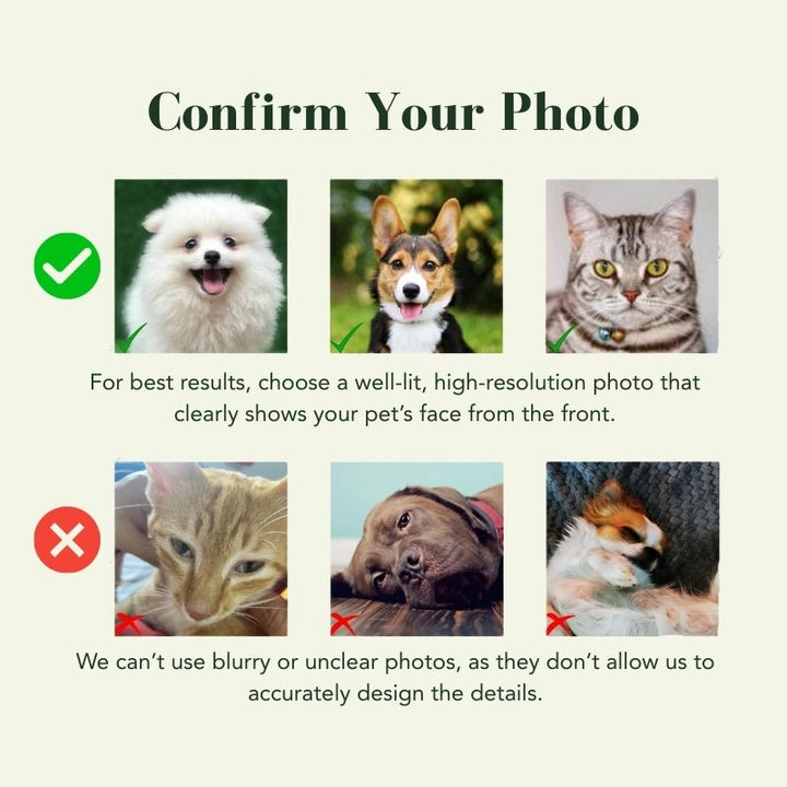 Personalized Pet Portrait Embroidered Sweatshirt