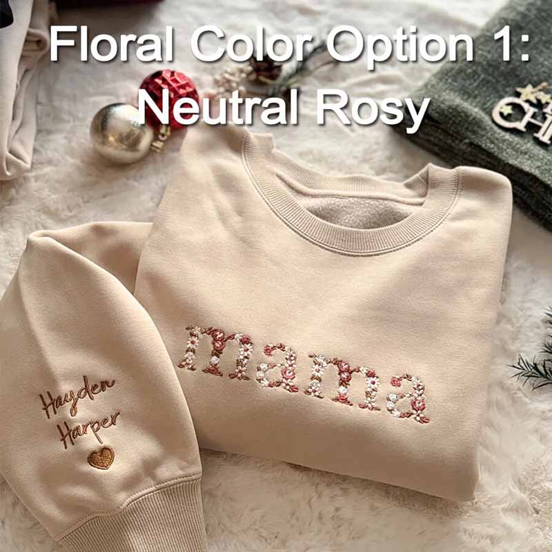 Everbloom Mama Sweatshirt – Where Love Grows with Every Stitch