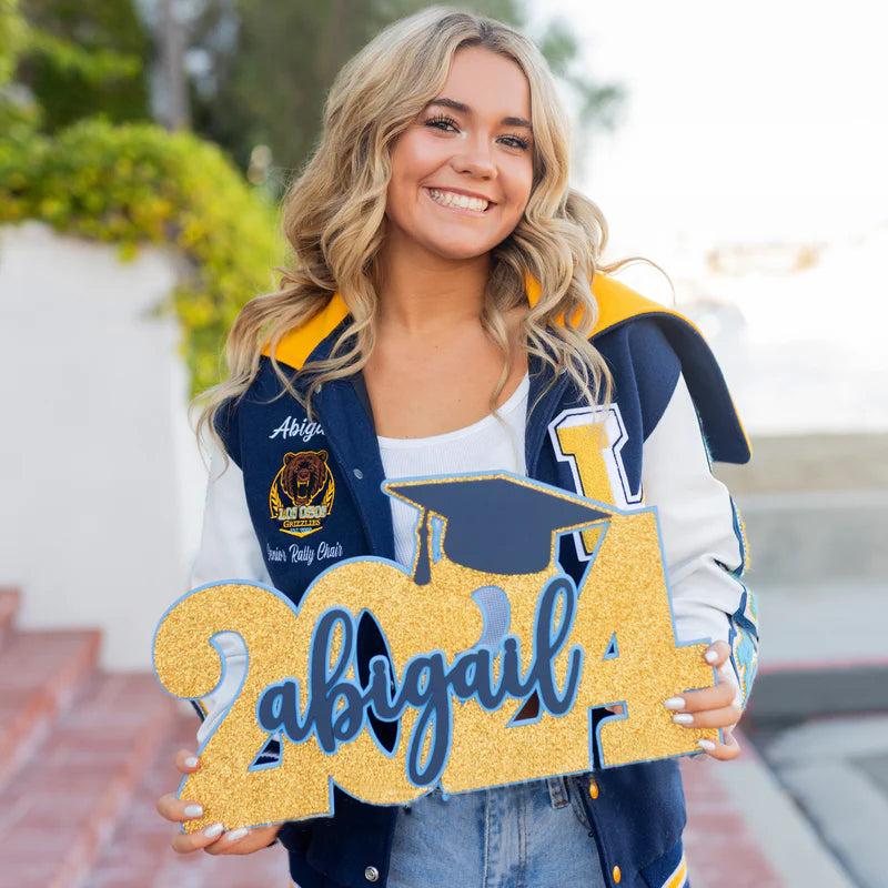 Personalized Deluxe Graduation Sign
