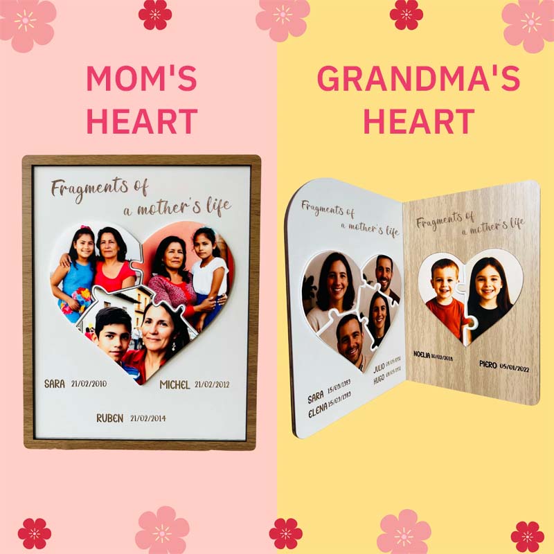 Customized Photo Frame Gift For Mom/Dad/Anyone you love.