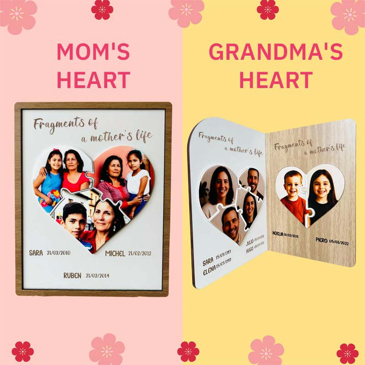 Customized Photo Frame Gift For Mom/Dad/Anyone you love.