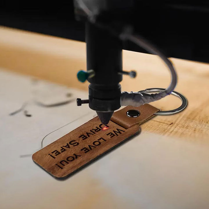 Customized Personalized Wooden Keychain