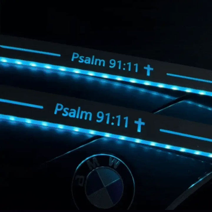 Personalization Luxury Car-Grade Illuminated Thresholds｜Smart Sensor + Super Battery