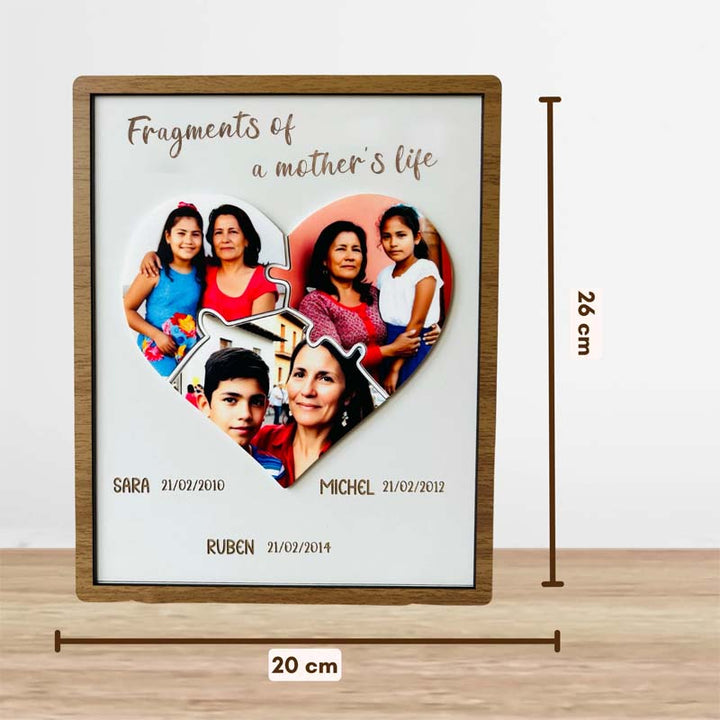 Customized Photo Frame Gift For Mom/Dad/Anyone you love.