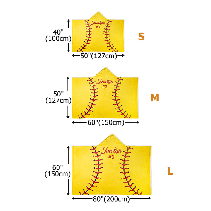 This Is My Territory - Personalized Player Sport Hooded Blanket