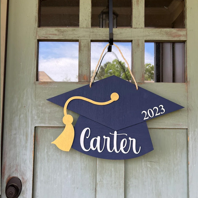 Personalized Graduation Sign, High School Graduation Gift