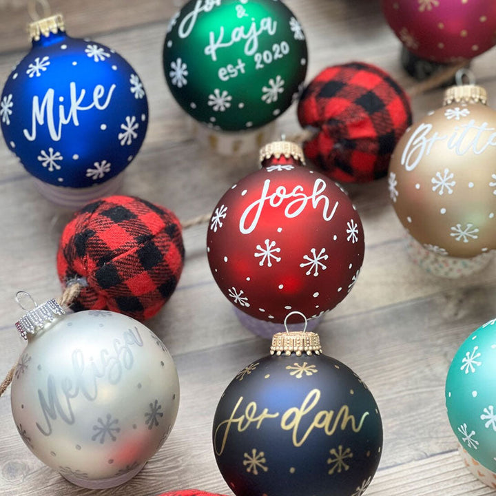 Personalized Christmas Decoration Ball