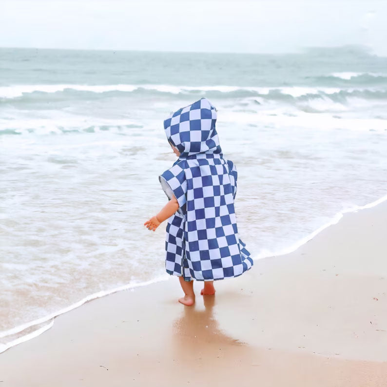 Customized Kids Beach Towel Hooded Beach Towel