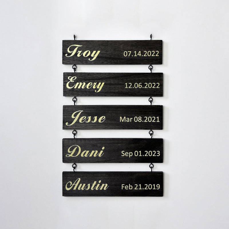 Custom Name Slat - Add On For Existing Sign