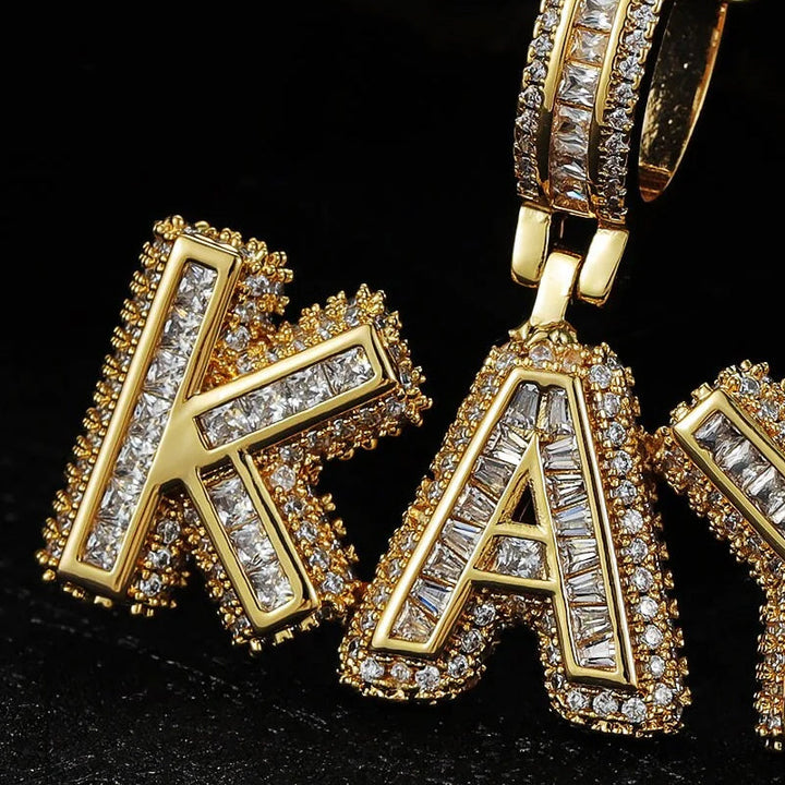 Sparkling Custom Name Necklace