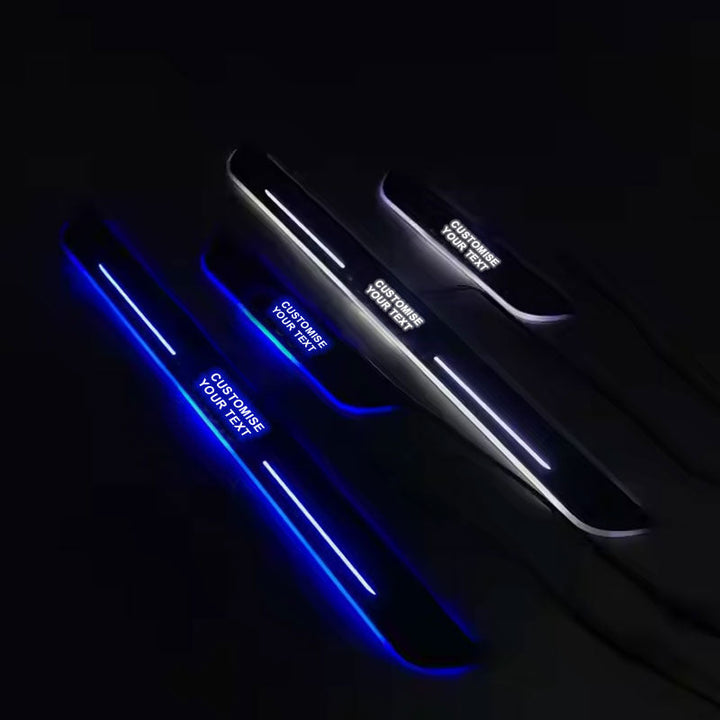Personalization Luxury Car-Grade Illuminated Thresholds｜Smart Sensor + Super Battery