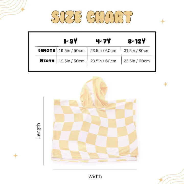 Customized Kids Beach Towel Hooded Beach Towel