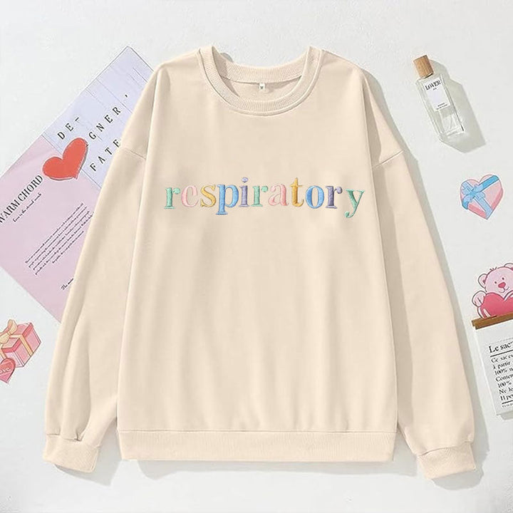 Custom Career Pastel Colors Embroidered Sweatshirt