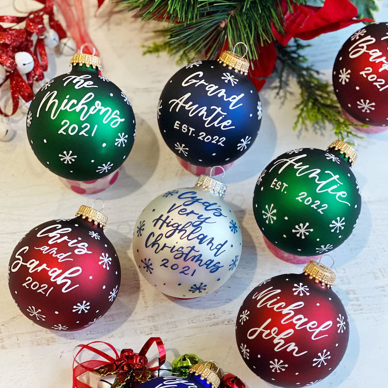 Personalized Christmas Decoration Ball