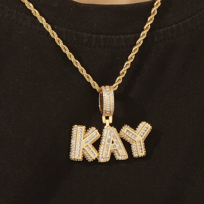 Sparkling Custom Name Necklace