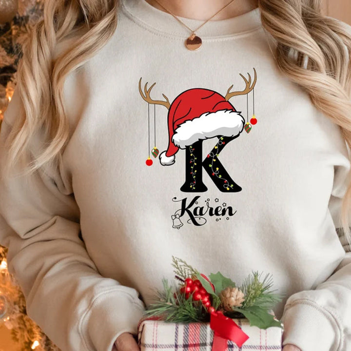 Personalised Family Christmas Name Shirt