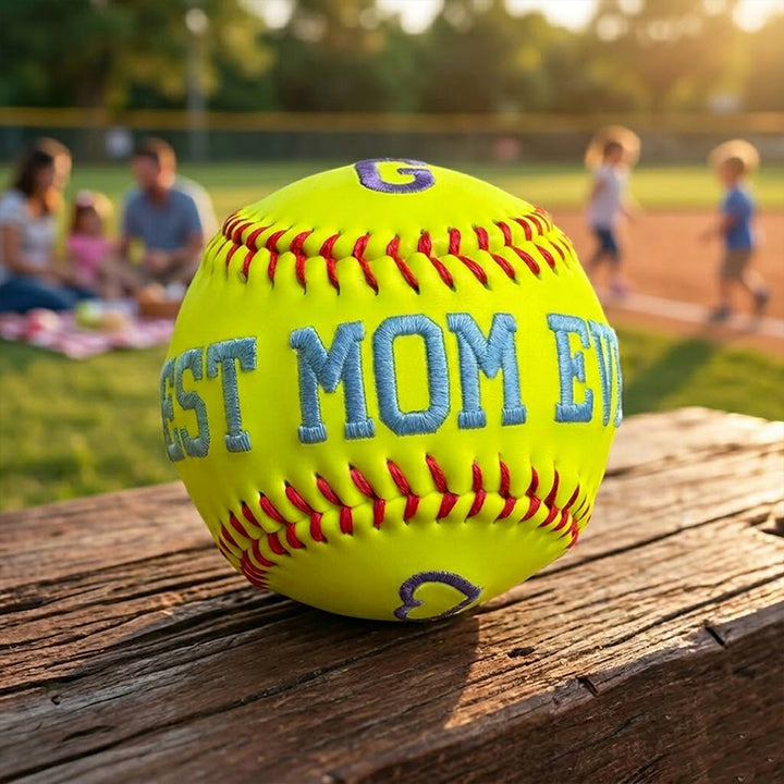 Custom Embroidered Baseball & Softball, Father's Day Gift, Mother's Day Gift