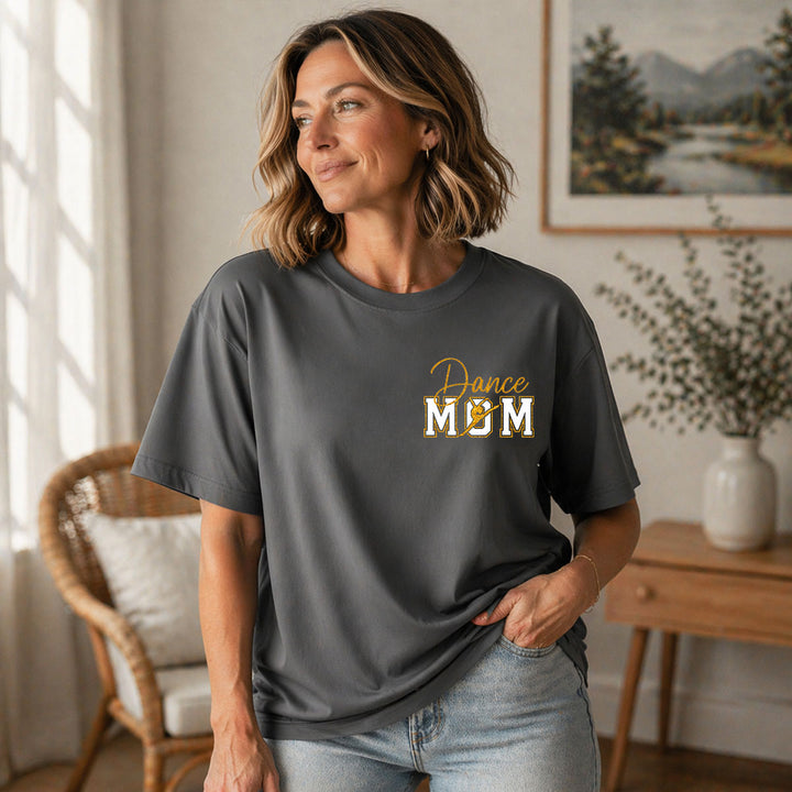 Personalized Glitter Sports Mom Sweatshirt