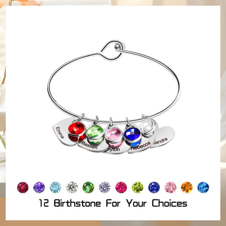 Custom Birthstone Bracelet