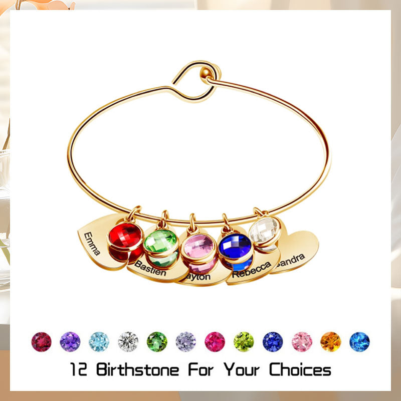 Custom Birthstone Bracelet