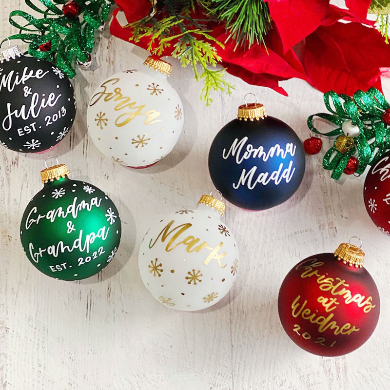 Personalized Christmas Decoration Ball