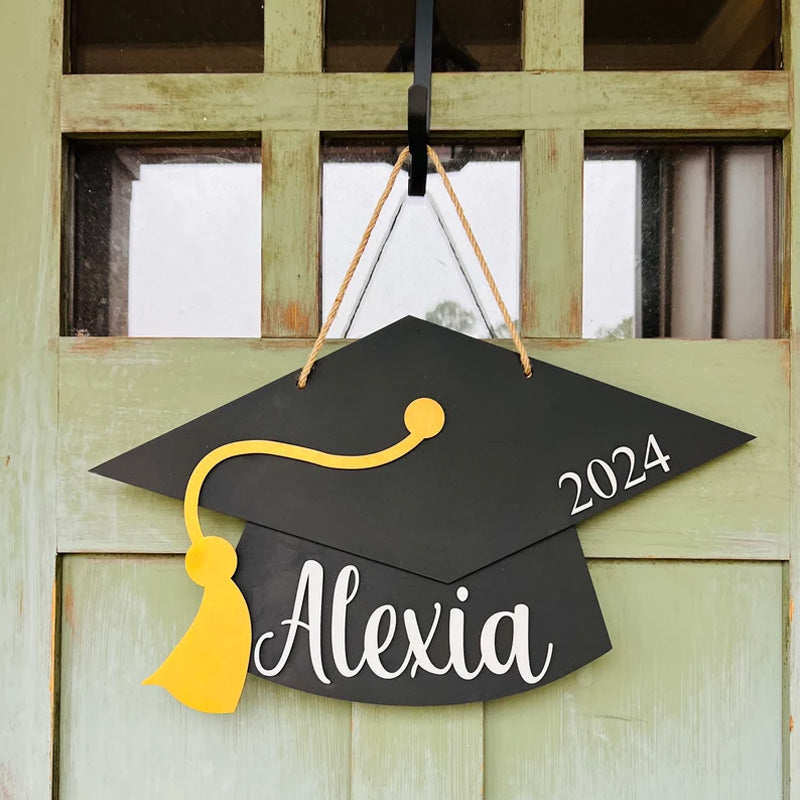 Personalized Graduation Sign, High School Graduation Gift