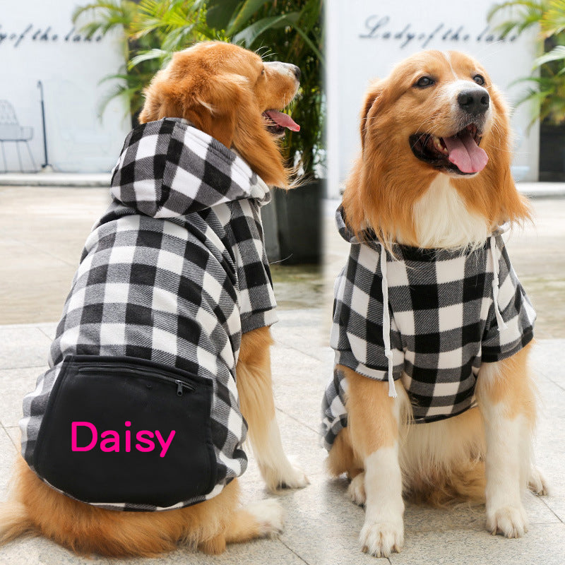 Personalized Warm Puppy Hoodie