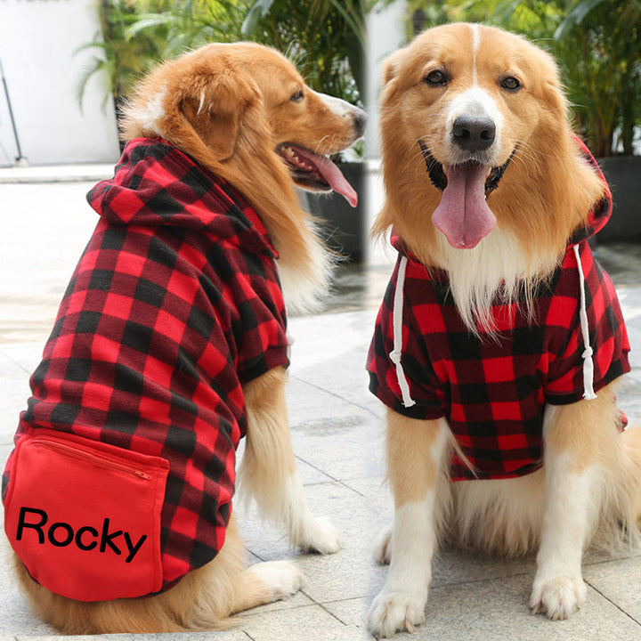 Personalized Warm Puppy Hoodie