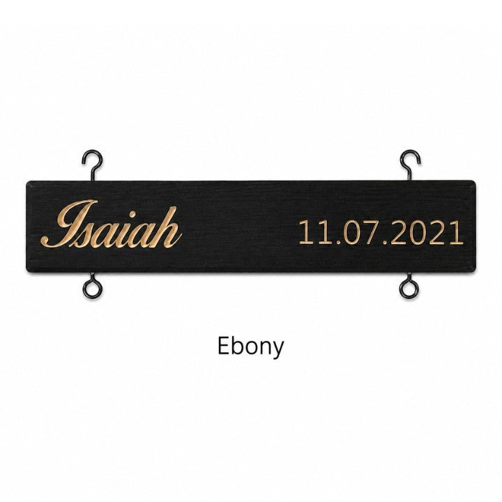 Add-On Name Slat for Grandkids Hanging Sign | Classic Engraved Edition - Canvasgiftco