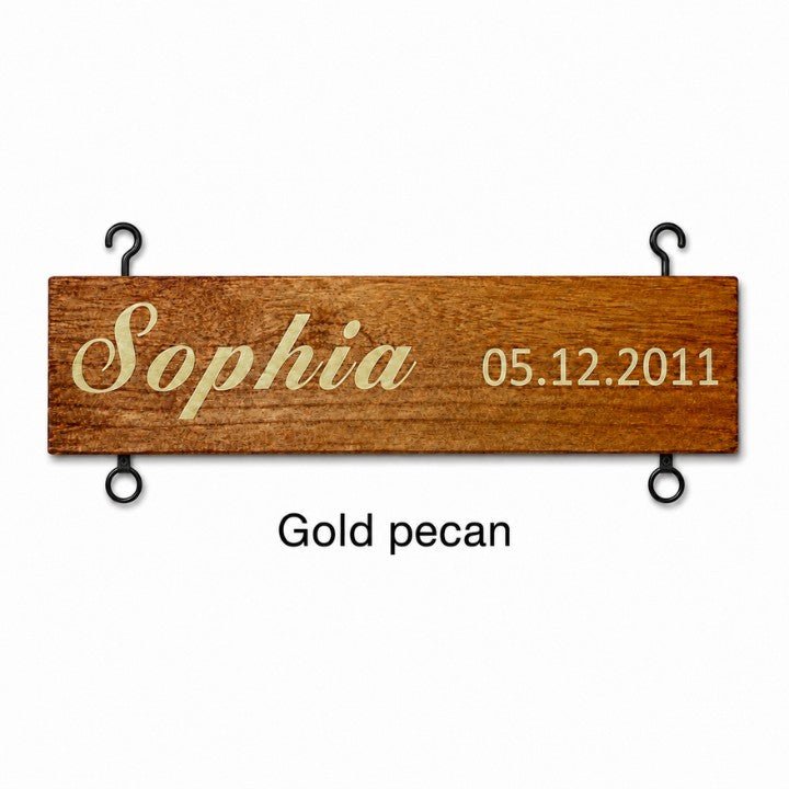 Add-On Name Slat for Grandkids Hanging Sign | Printed Version - Canvasgiftco
