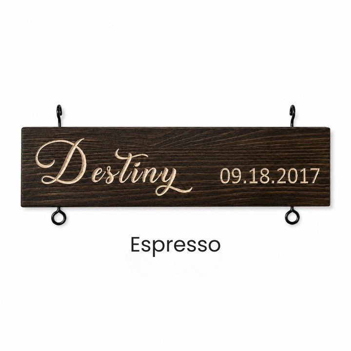 Add-On Name Slat for Grandkids Hanging Sign | Signature Edition - Canvasgiftco