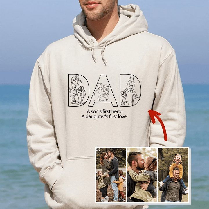 Best Dad Ever - Embroidered Sweatshirt For Father's Day - Gifts for Dad, Papa, Daddy and Grandpa - Canvasgiftco