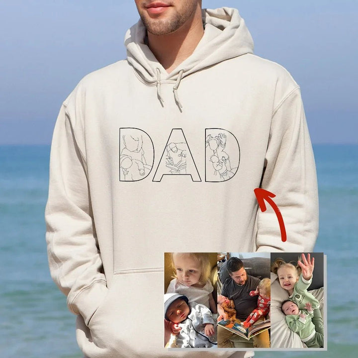 Best Dad Ever - Embroidered Sweatshirt For Father's Day - Gifts for Dad, Papa, Daddy and Grandpa - Canvasgiftco