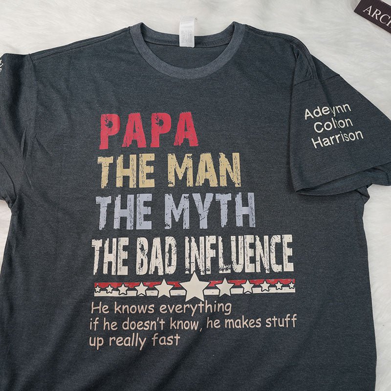 Best Father's Day Gift For Dad & Grandpa T-Shirt - Canvasgiftco