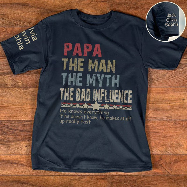 Best Father's Day Gift For Dad & Grandpa T-Shirt - Canvasgiftco