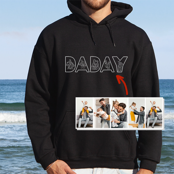 Best Dad Ever -Embroidered Sweatshirt For Father's Day - Gifts for Dad, Papa, Daddy and Grandpa