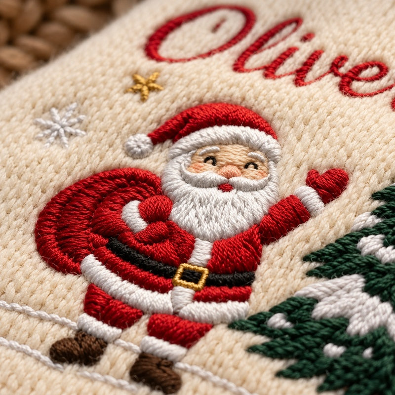 Personalized baby Christmas sweater 6