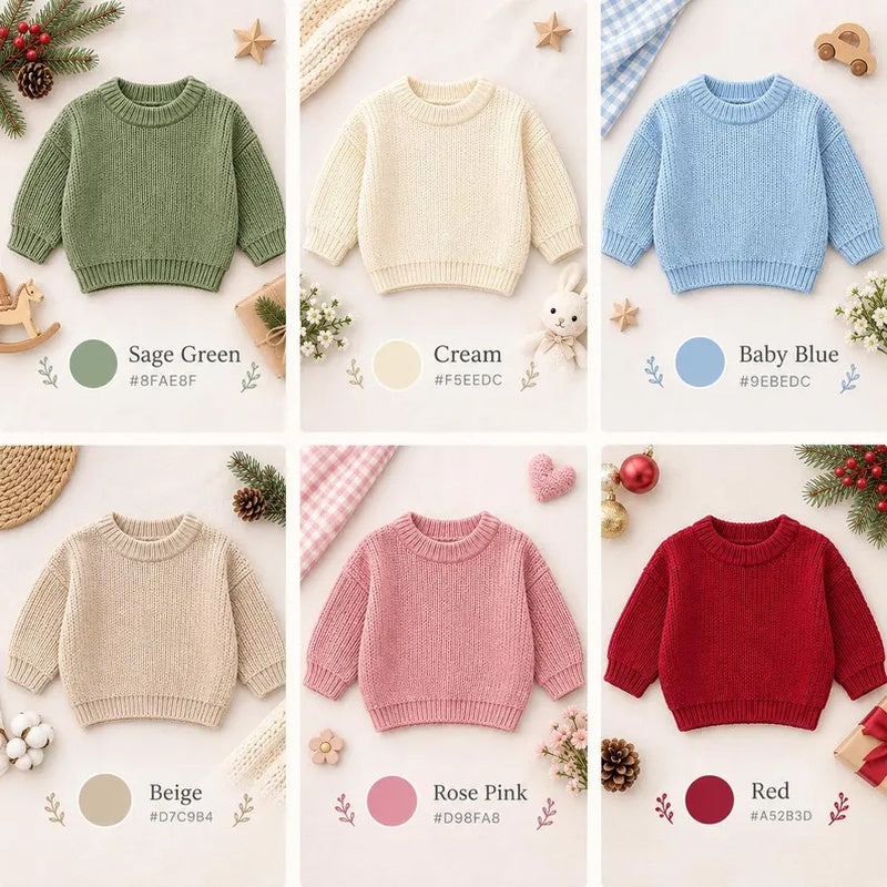 Personalized baby Christmas sweater 8