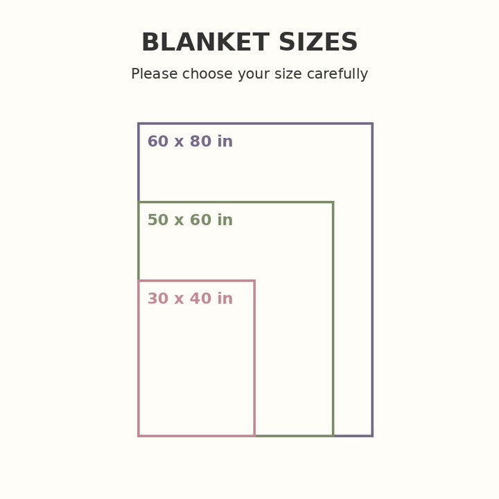 Blanket size guide