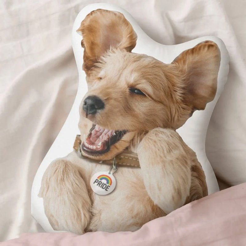 Custom 3D Pet Pillow from Photo - Canvasgiftco